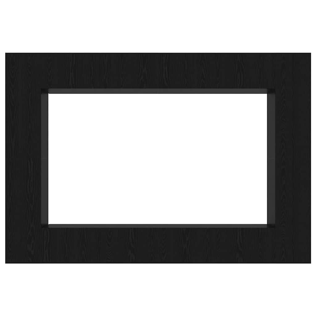 vidaXL Σετ επίπλου τηλεόρασης 8 pcs Μαύρη Οξυά 100 x 30 x 30 cm