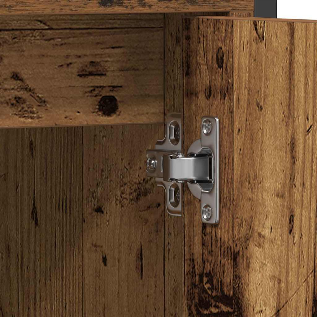 vidaXL Σετ Επίπλων Μπάνιου με αποθήκευση 3 pcs Καφέ 80 x 30 x 60 cm