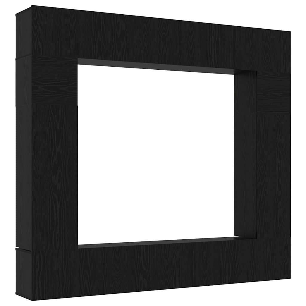 vidaXL Σετ επίπλου τηλεόρασης 8 pcs Μαύρη δρυς 100 x 30 x 30 cm