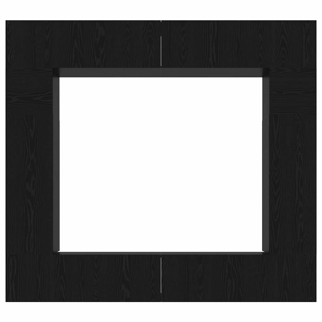 vidaXL Σετ επίπλου τηλεόρασης 8 pcs Μαύρη δρυς 100 x 30 x 30 cm