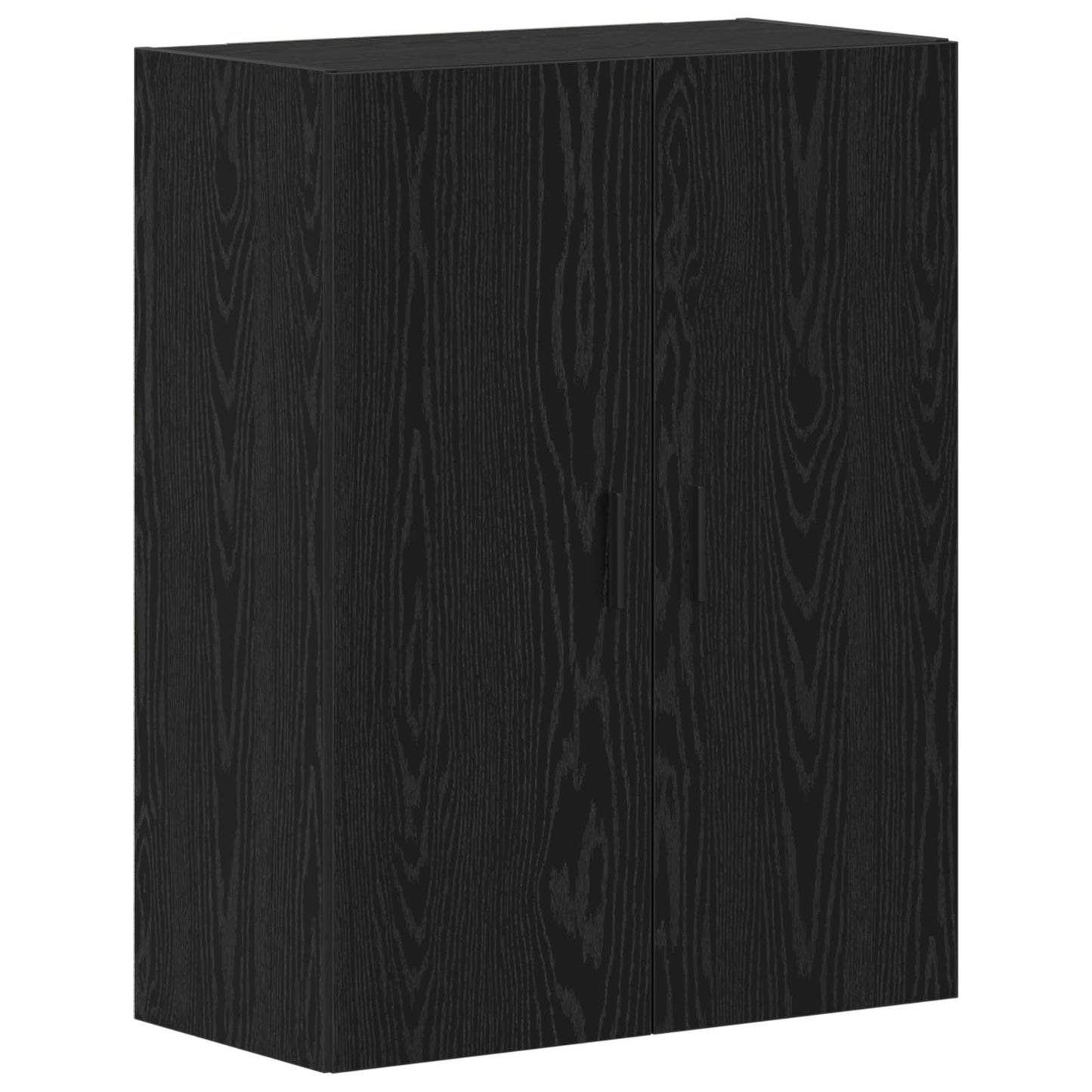 vidaXL Ντουλάπες 2 τεμάχια Μαύρη Δρυς 69,5x34x180 εκ. από Επεξεργασμένο Ξύλο