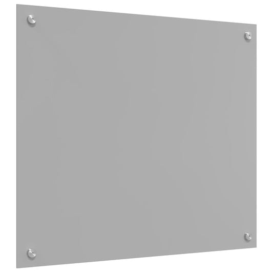 VidaXL Φωτιστικό κουζίνας Ανοιχτό Γκρι 70x60x0,6 εκ. Σκληρυμένο Γυαλί
