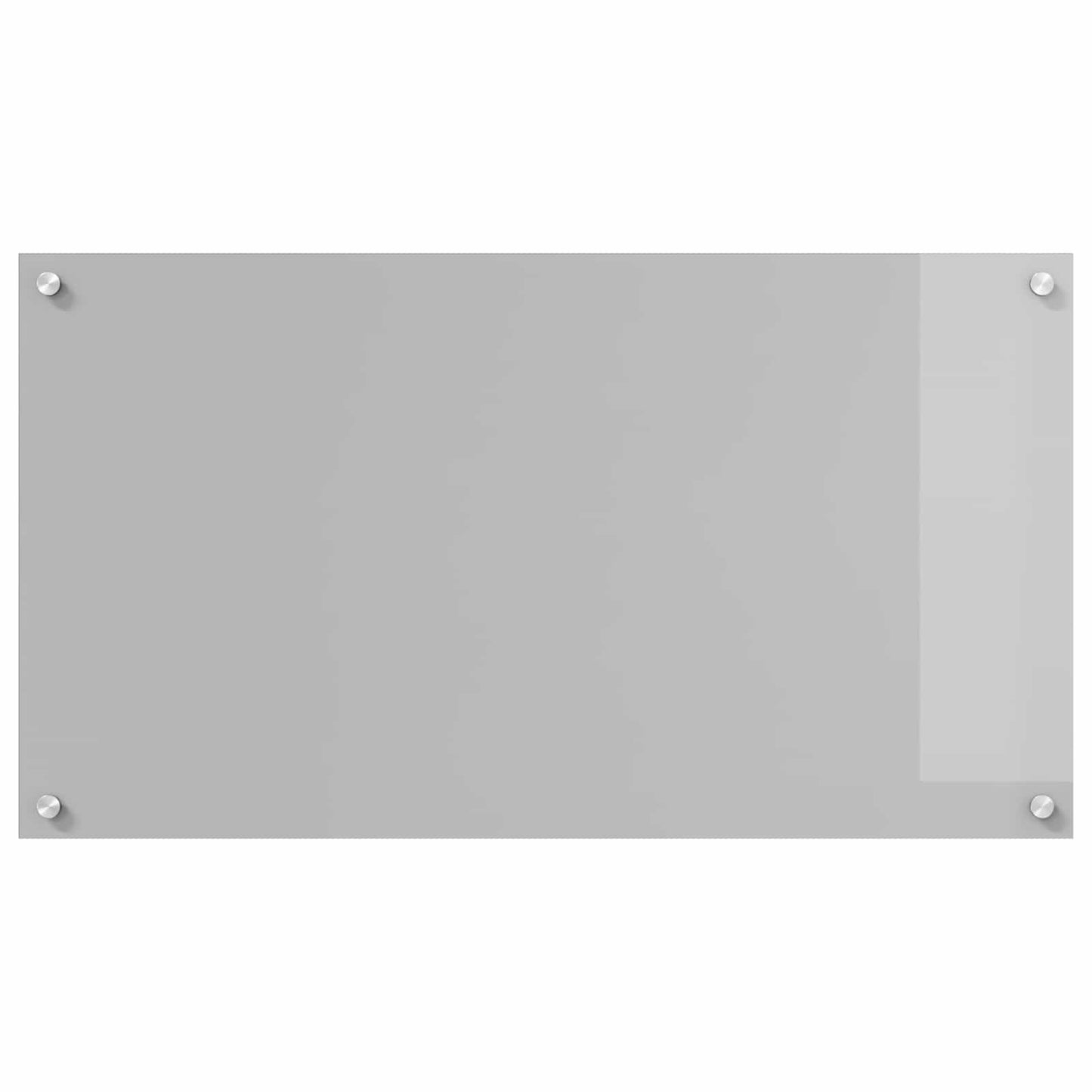 vidaXL Πλάτη κουζίνας Ανοιχτό γκρι 90 x 50 cm σκληρυμένο γυαλί