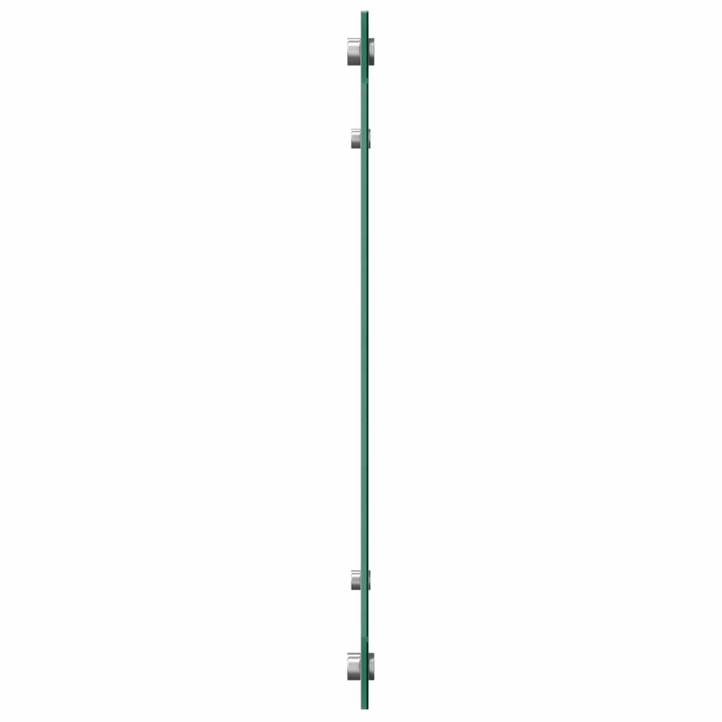 vidaXL Πλάτη κουζίνας Ανοιχτό γκρι 90 x 50 cm σκληρυμένο γυαλί