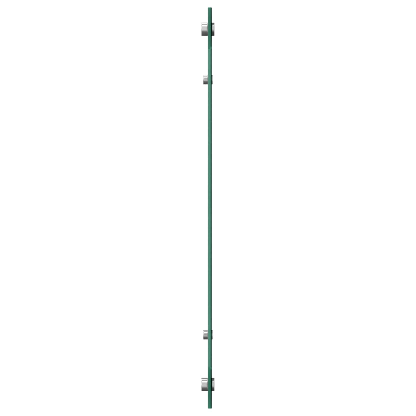 vidaXL Πλάτη κουζίνας Ανοιχτό γκρι 90 x 60 cm σκληρυμένο γυαλί
