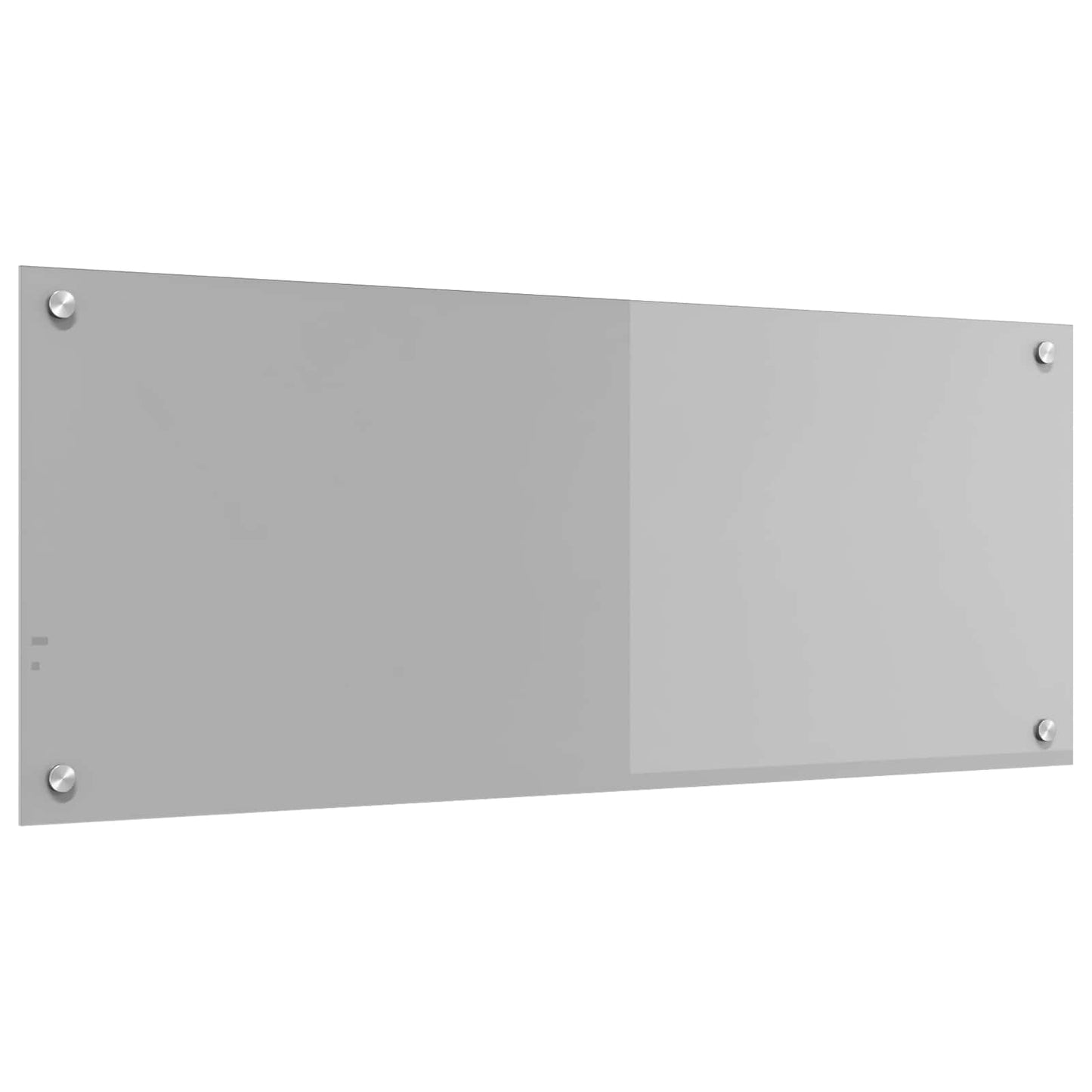 vidaXL Πλάτη κουζίνας Ανοιχτό γκρι 100 x 40 cm σκληρυμένο γυαλί
