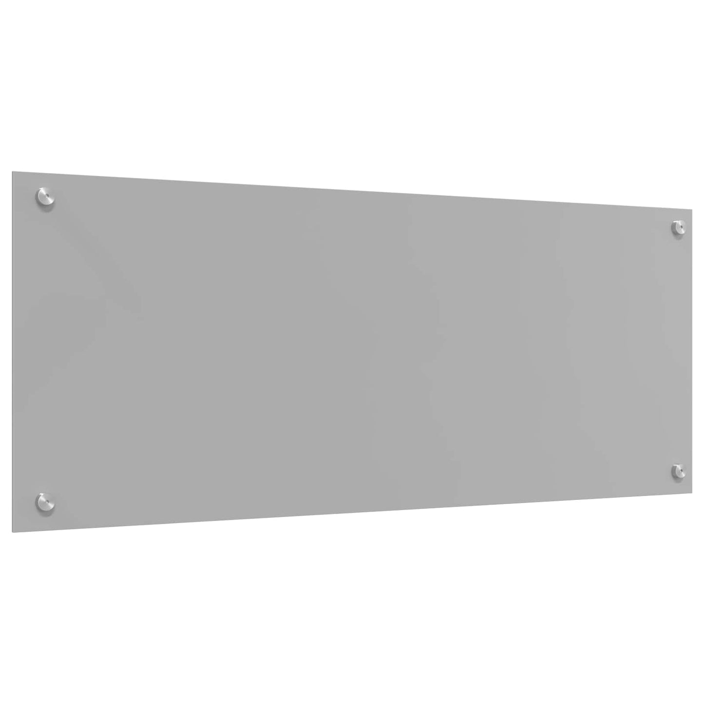 vidaXL Πλάτη κουζίνας Ανοιχτό γκρι 100 x 40 cm σκληρυμένο γυαλί