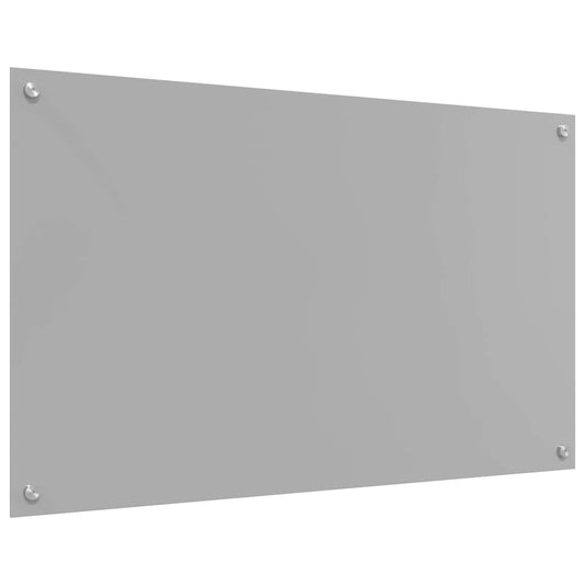 vidaXL Φωτιστικό Πίσω Παχύ σε Ανοιχτό Γκρι 100x60x0,6 εκ από Σκληρυμένο Γυαλί