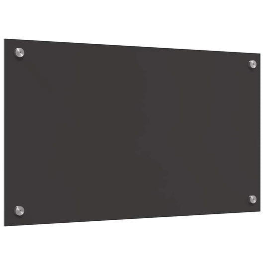 vidaXL Κουζίνα Πλακάκι Σκοινί Σκούρο Γκρι 70x40x0,6 εκ. Σκληρυμένο Γυαλί