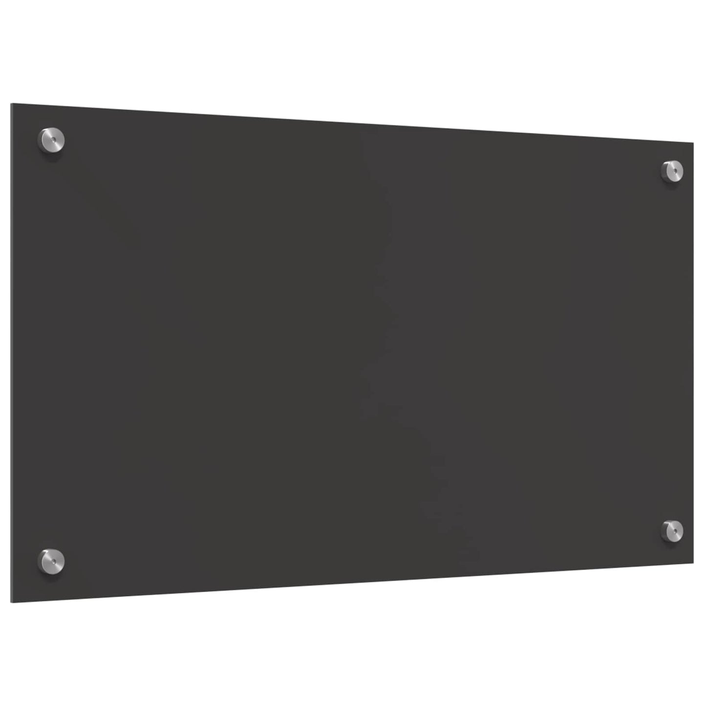 vidaXL Πλάτη κουζίνας Σκούρο Γκρι 70 x 40 cm σκληρυμένο γυαλί