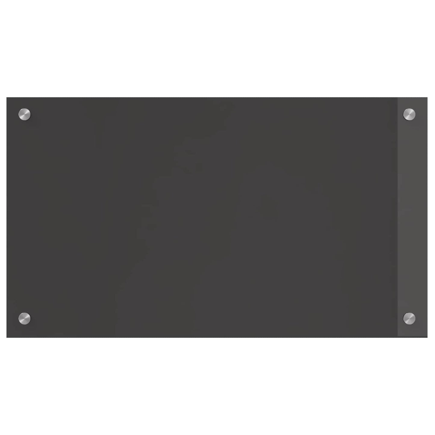 vidaXL Πλάτη κουζίνας Σκούρο Γκρι 70 x 40 cm σκληρυμένο γυαλί