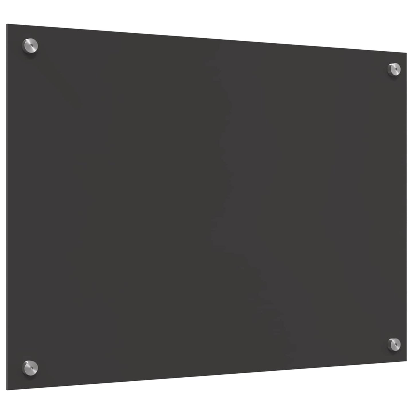 vidaXL Πλάτη κουζίνας Σκούρο Γκρι 70 x 50 cm σκληρυμένο γυαλί