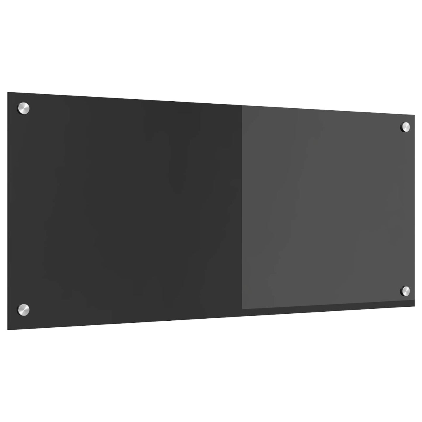 vidaXL Πλάτη κουζίνας Σκούρο Γκρι 90 x 40 cm σκληρυμένο γυαλί