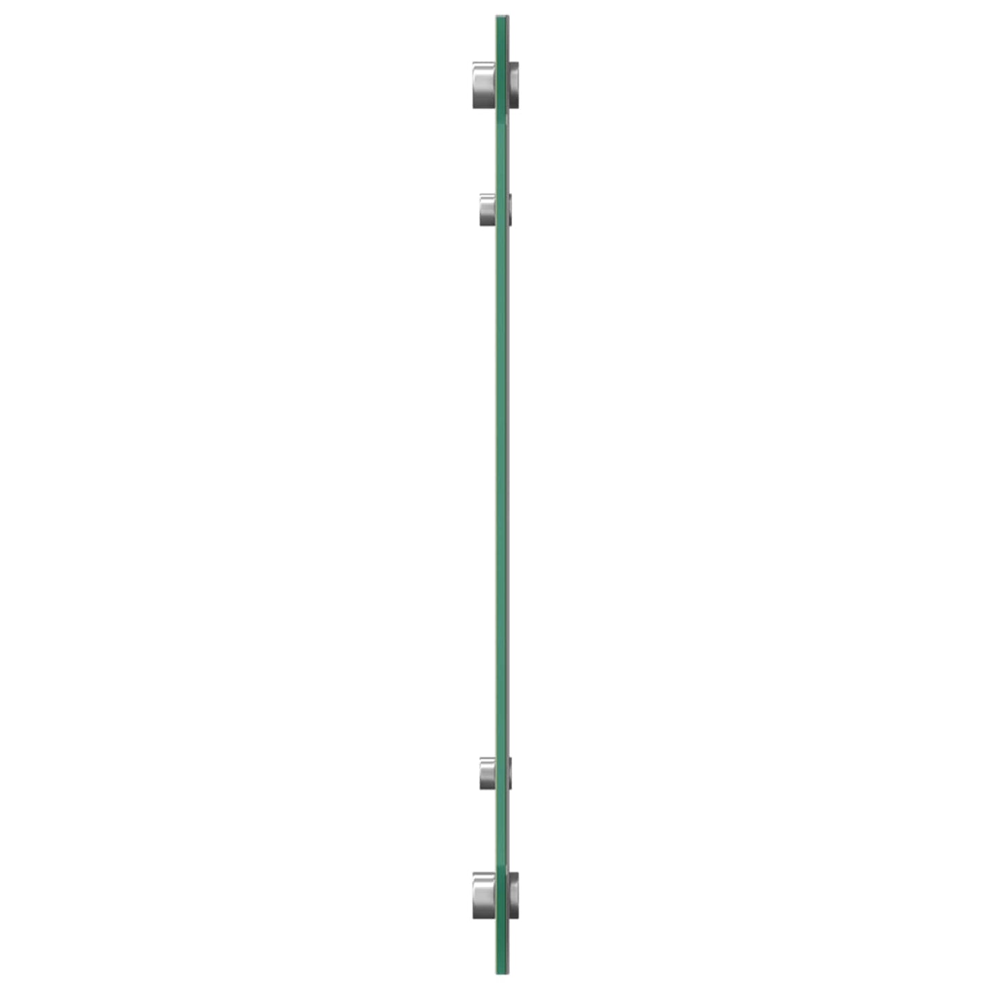 vidaXL Πλάτη κουζίνας Σκούρο Γκρι 100 x 40 cm σκληρυμένο γυαλί