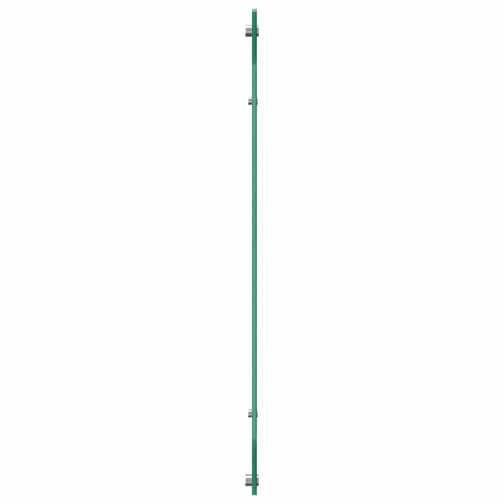 vidaXL Πλάτη κουζίνας Λευκό 110 x 60 cm σκληρυμένο γυαλί