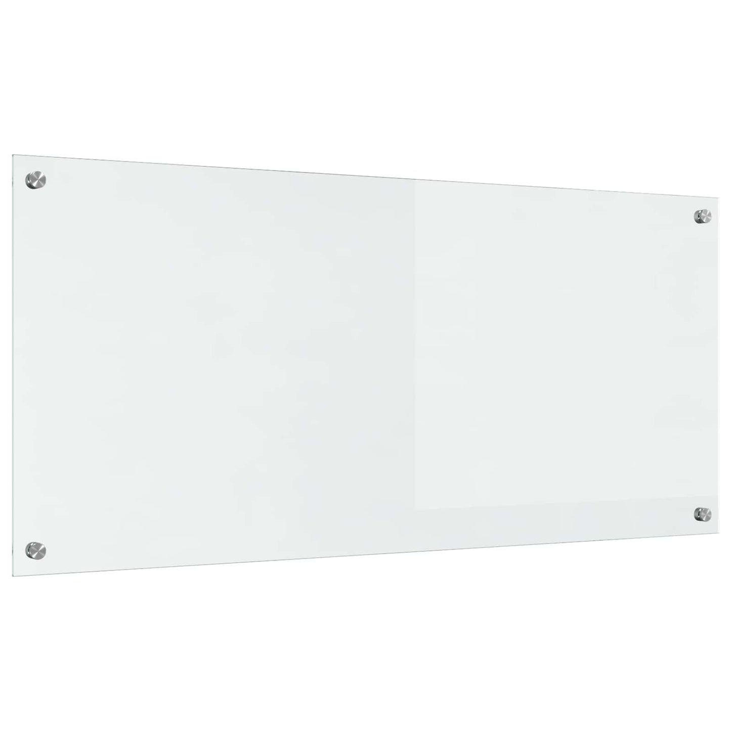vidaXL Πλάτη κουζίνας Διαφανές 110 x 50 cm σκληρυμένο γυαλί