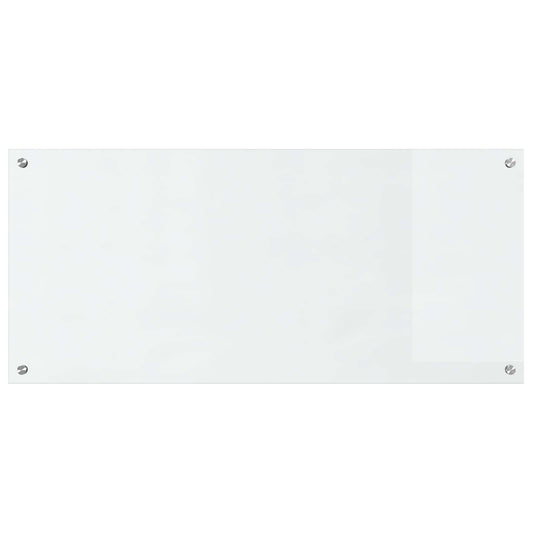 vidaXL Πλάτη κουζίνας Διαφανές 110 x 50 cm σκληρυμένο γυαλί