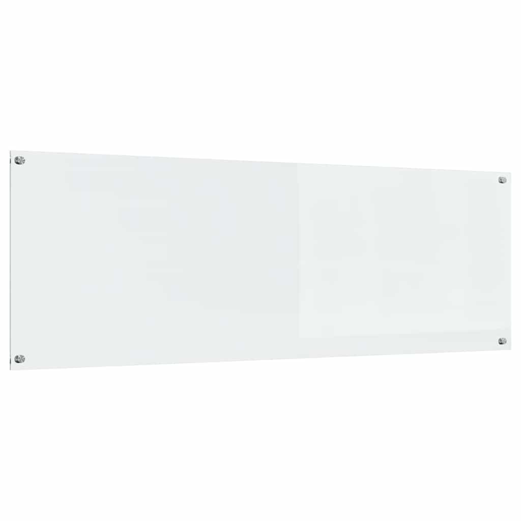 vidaXL Πίσω Πάνελ Κουζίνας Διαφανές 120 x 40 cm σκληρυμένο γυαλί
