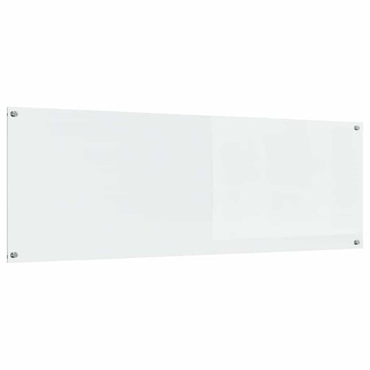 vidaXL Πλάτη κουζίνας Διαφανές 120 x 40 cm σκληρυμένο γυαλί