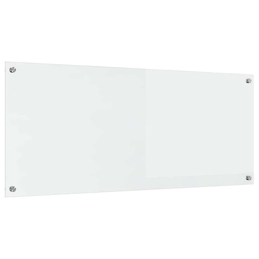 vidaXL Πλάτη κουζίνας Διαφανές 120 x 50 cm σκληρυμένο γυαλί