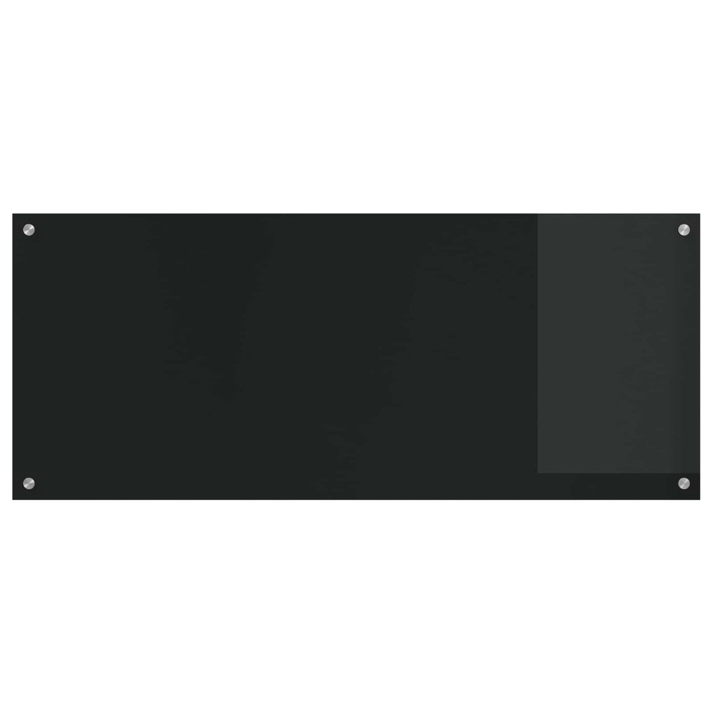 vidaXL Πλάτη κουζίνας Μαύρο 120 x 50 cm σκληρυμένο γυαλί