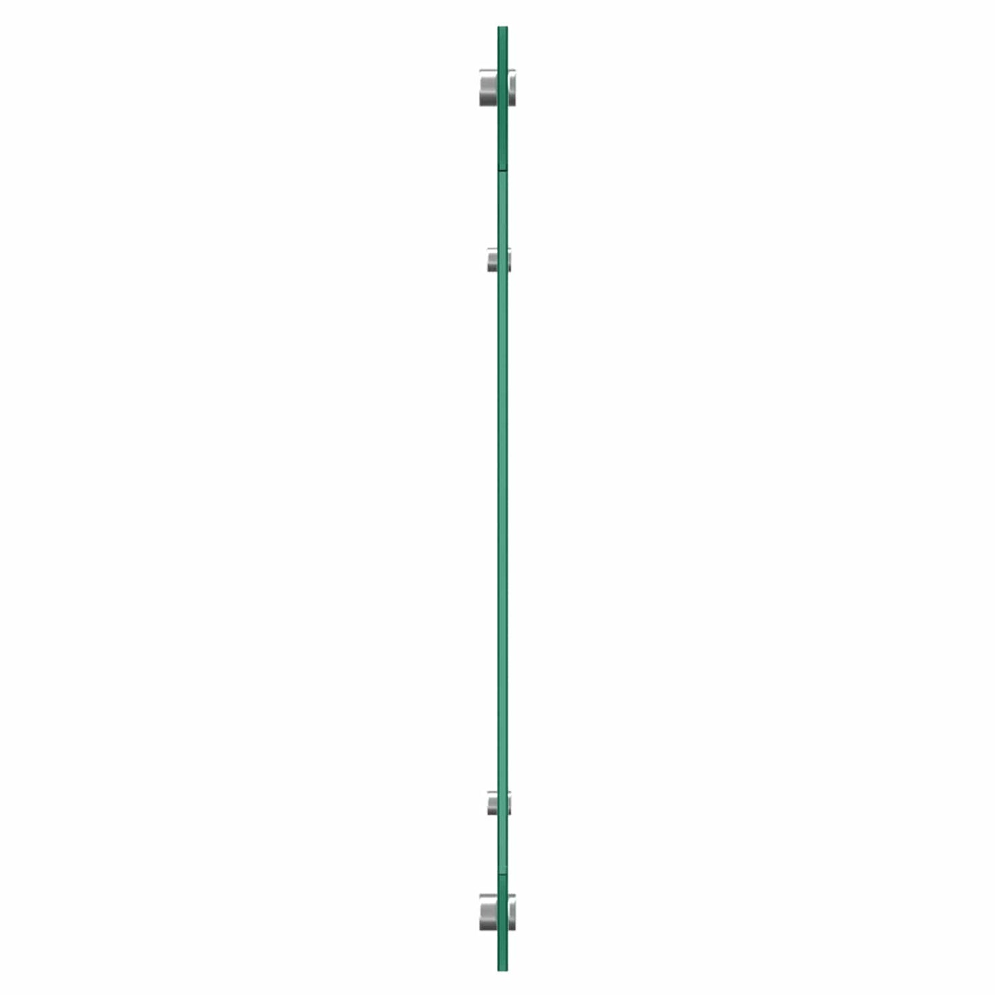 vidaXL Πλάτη κουζίνας Μαύρο 120 x 50 cm σκληρυμένο γυαλί