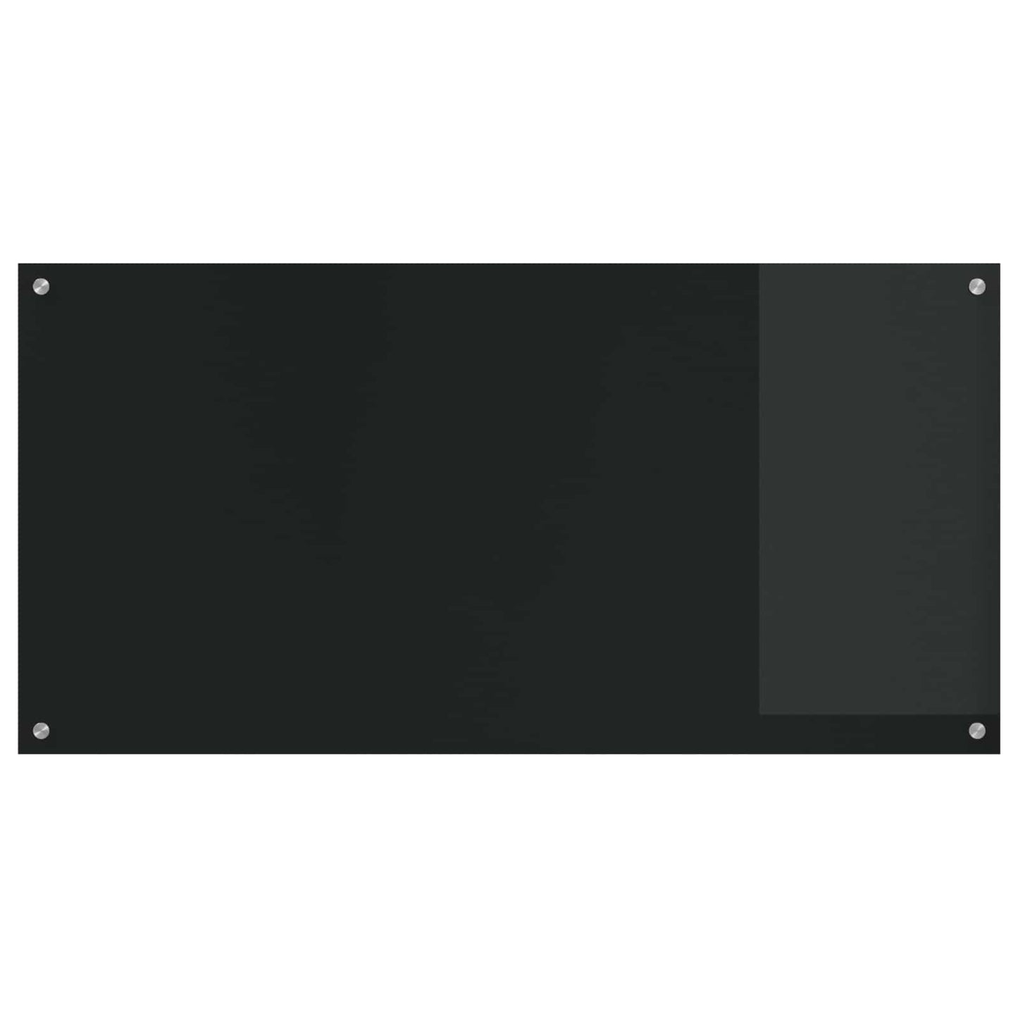 vidaXL Πλάτη κουζίνας Μαύρο 120 x 60 cm σκληρυμένο γυαλί