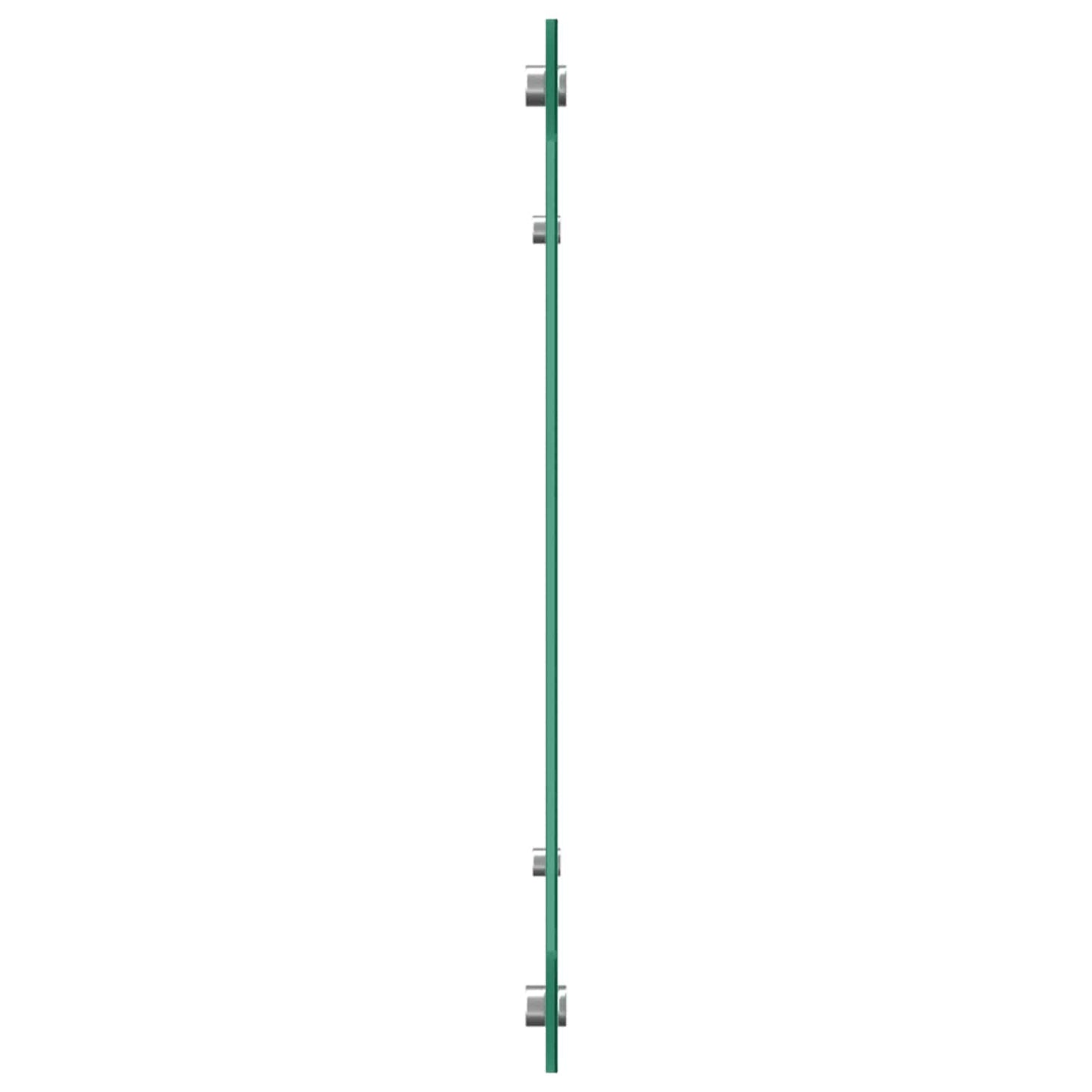 vidaXL Πλάτη κουζίνας Σκούρο Γκρι 110 x 40 cm σκληρυμένο γυαλί