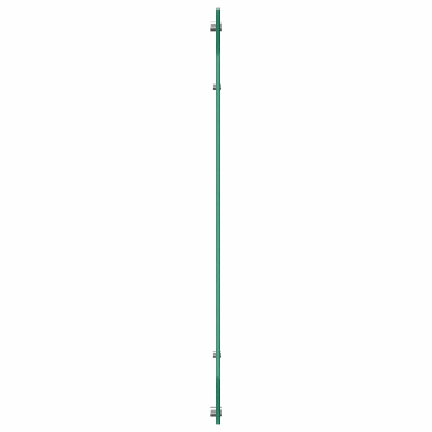 vidaXL Πλάτη κουζίνας Σκούρο Γκρι 110 x 60 cm σκληρυμένο γυαλί