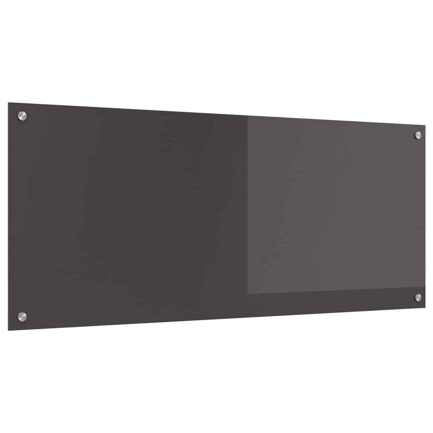 vidaXL Πλάτη κουζίνας Σκούρο Γκρι 120 x 50 cm σκληρυμένο γυαλί