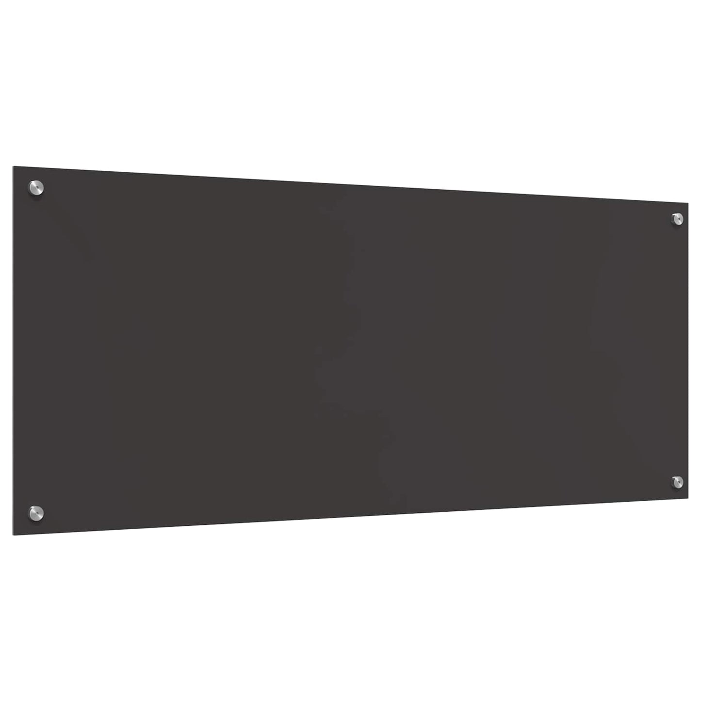 vidaXL Πλάτη κουζίνας Σκούρο Γκρι 120 x 50 cm σκληρυμένο γυαλί