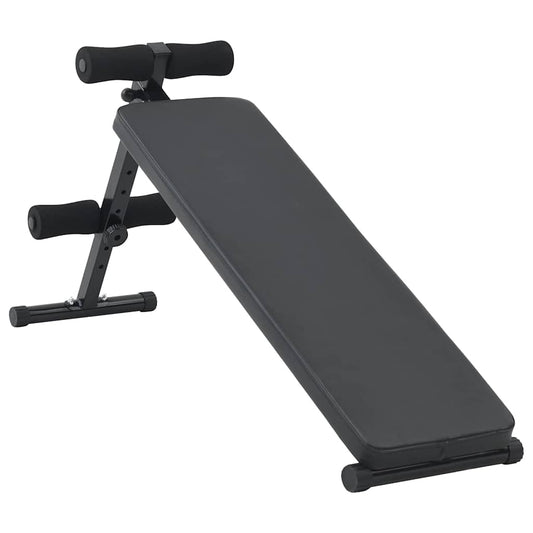 vidaXL Μπερνύν Ανασήκωσης Μαύρο 124 x 33.5 x 55 εκ.