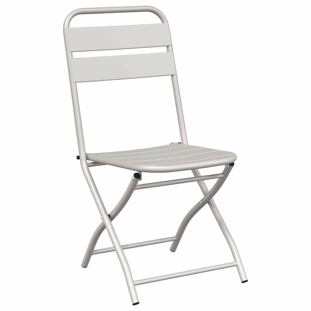 Πτυσσόμενο Σετ Μπράντζι 3 Τεμαχίων Καφετέρια Μπεζ Ατσάλι