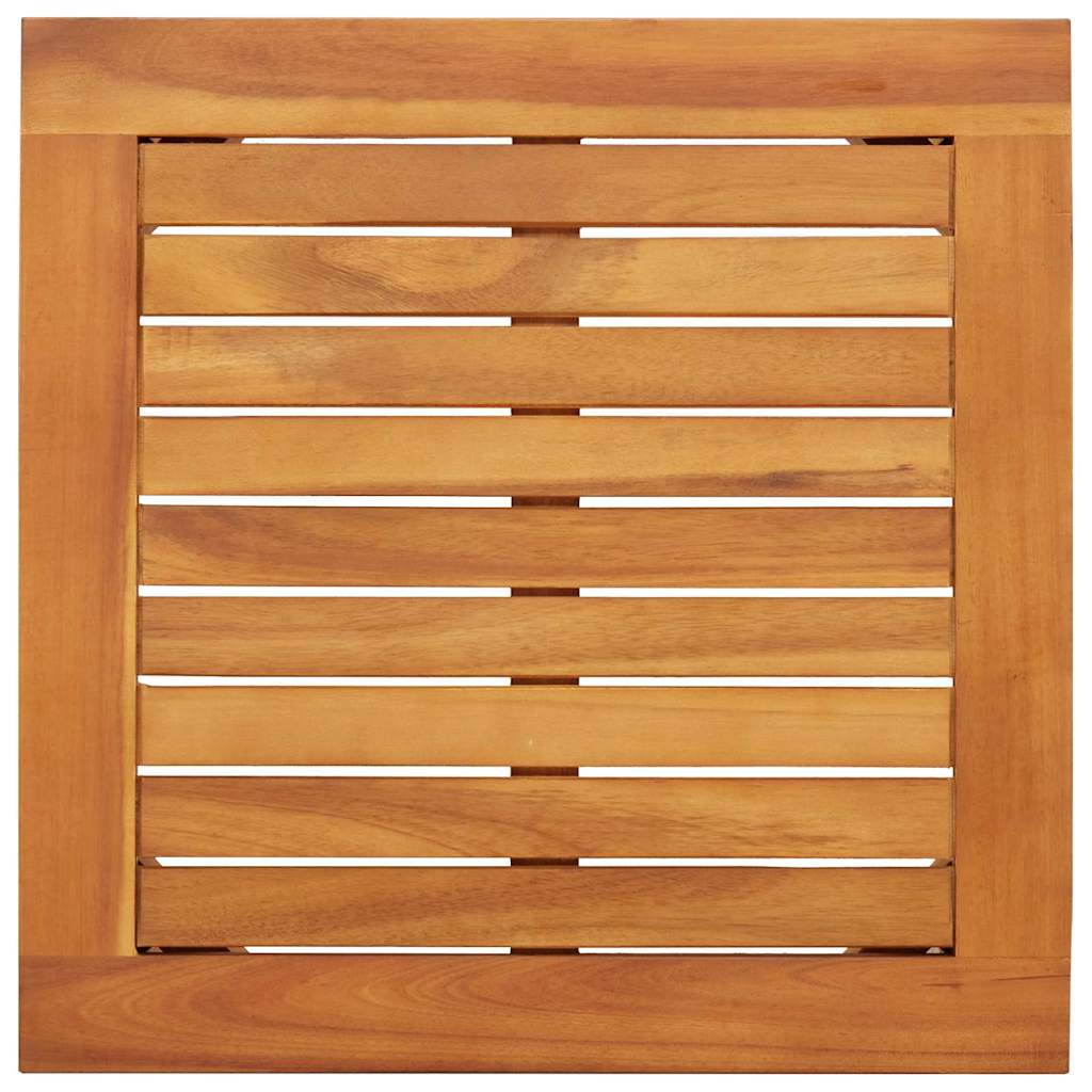 vidaXL Σετ Καναπέ Κήπου 3 pcs Καφέ 45 x 45 x 38 εκ. Μασίφ ξύλο ακακίας