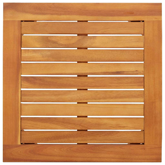 vidaXL Σετ Καναπέ Κήπου 3 pcs Καφέ 45 x 45 x 38 εκ. Μασίφ ξύλο ακακίας