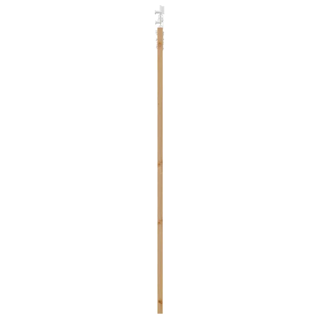 vidaXL Συρόμενη Πόρτα Λευκό 83 x 202 εκ.