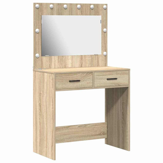 vidaXL Τραπέζι περιποίησης Δρύς Sonoma 78,5 x 41 x 135 εκ