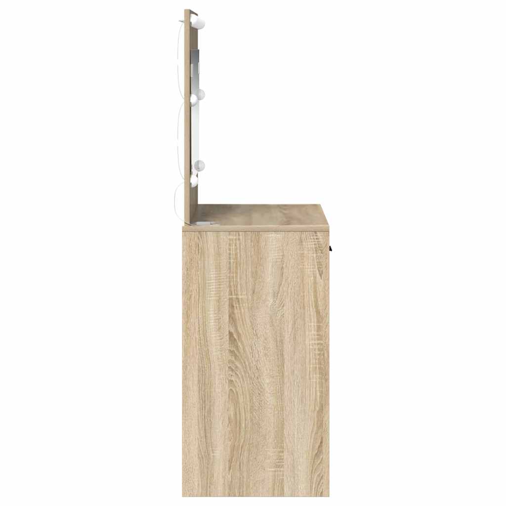 vidaXL Τραπέζι περιποίησης Δρύς Sonoma 78,5 x 41 x 135 εκ
