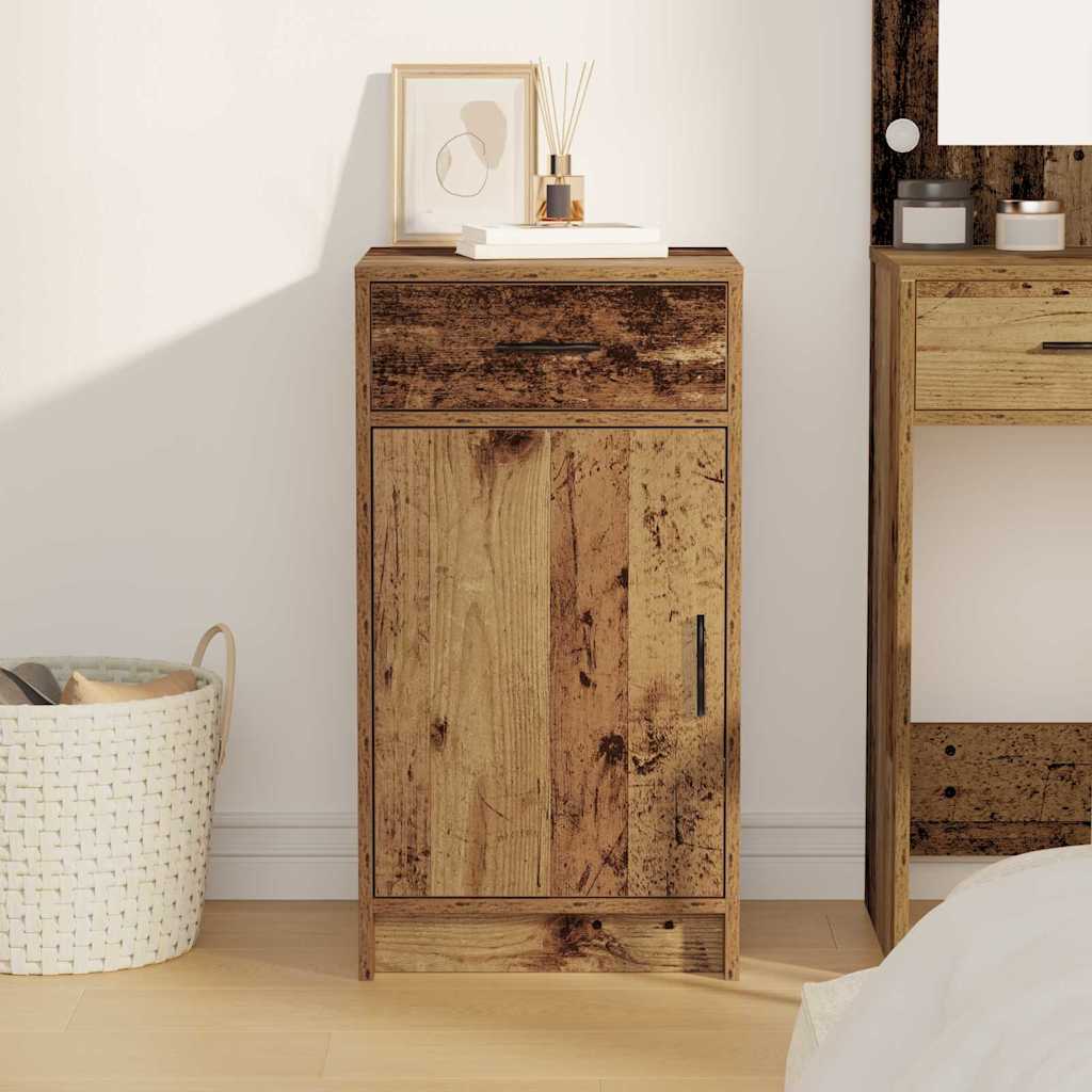 vidaXL Πλαϊνό γραφείο Παλιό ξύλο 40 x 40.5 x 75 εκ Επεξεργασμένο ξύλο