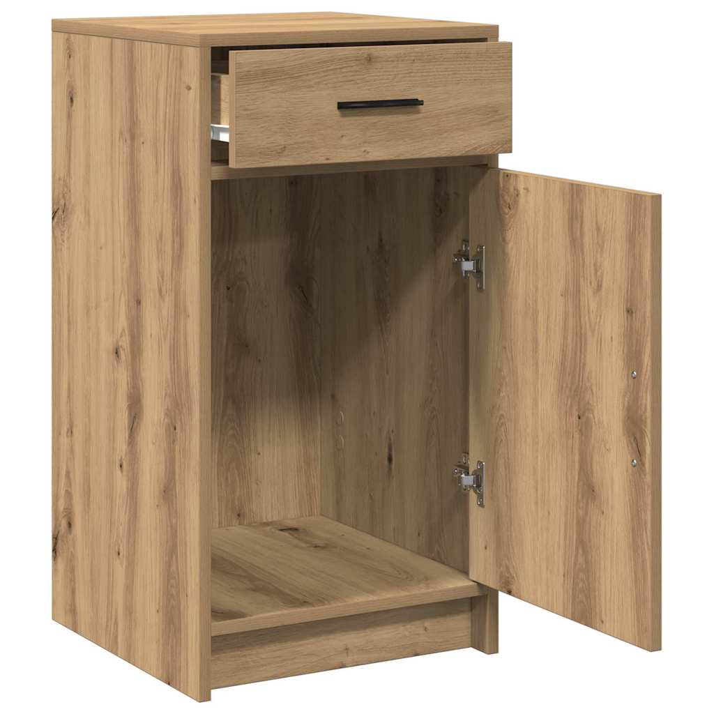 vidaXL Πλαϊνό γραφείο Artisan Oak 40 x 40.5 x 75 εκ Επεξεργασμένο ξύλο