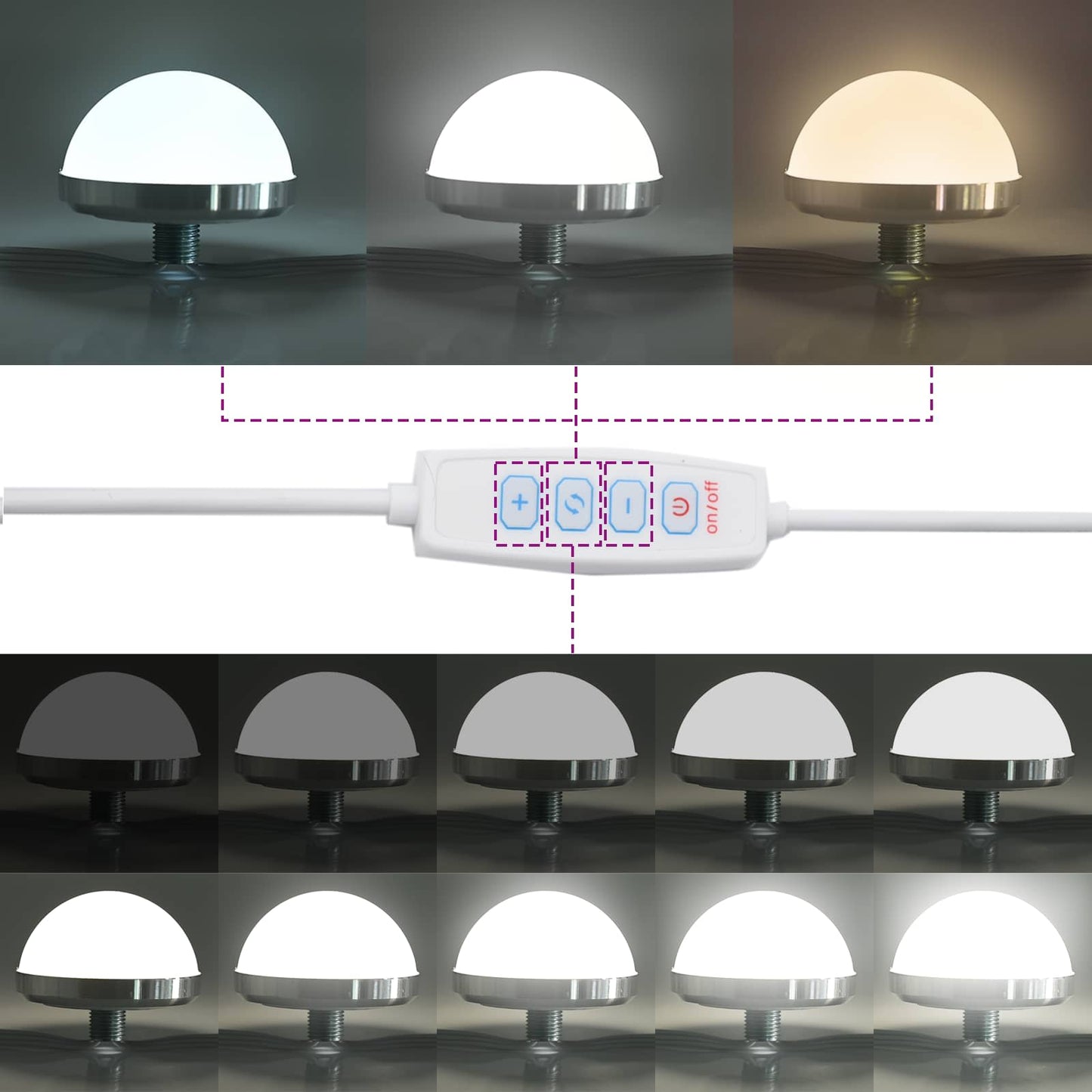 vidaXL Τραπέζι περιποίησης Λευκό 100 x 41 x 135 εκ. Επεξεργασμένο Ξύλο
