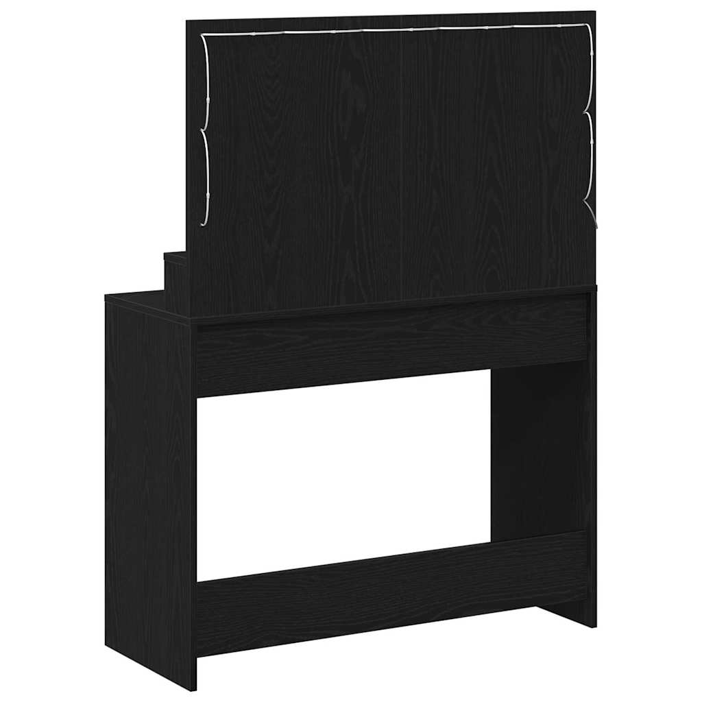 vidaXL Τραπέζι περιποίησης Μαύρη Οξυά 100 x 41 x 135 εκ.