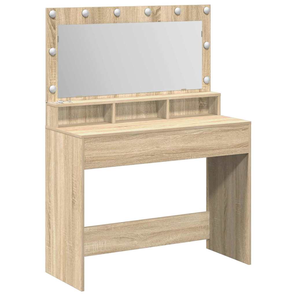 vidaXL Τραπέζι περιποίησης Δρύς Sonoma 100 x 41 x 135 εκ.