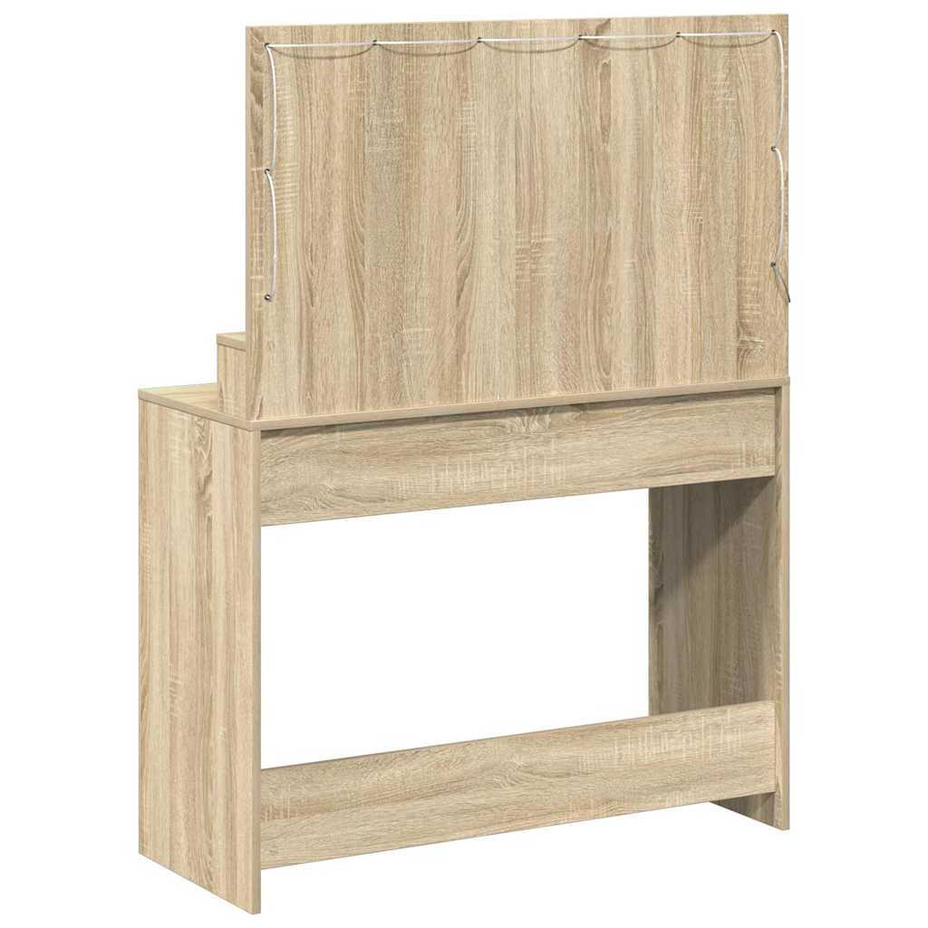 vidaXL Τραπέζι περιποίησης Δρύς Sonoma 100 x 41 x 135 εκ.