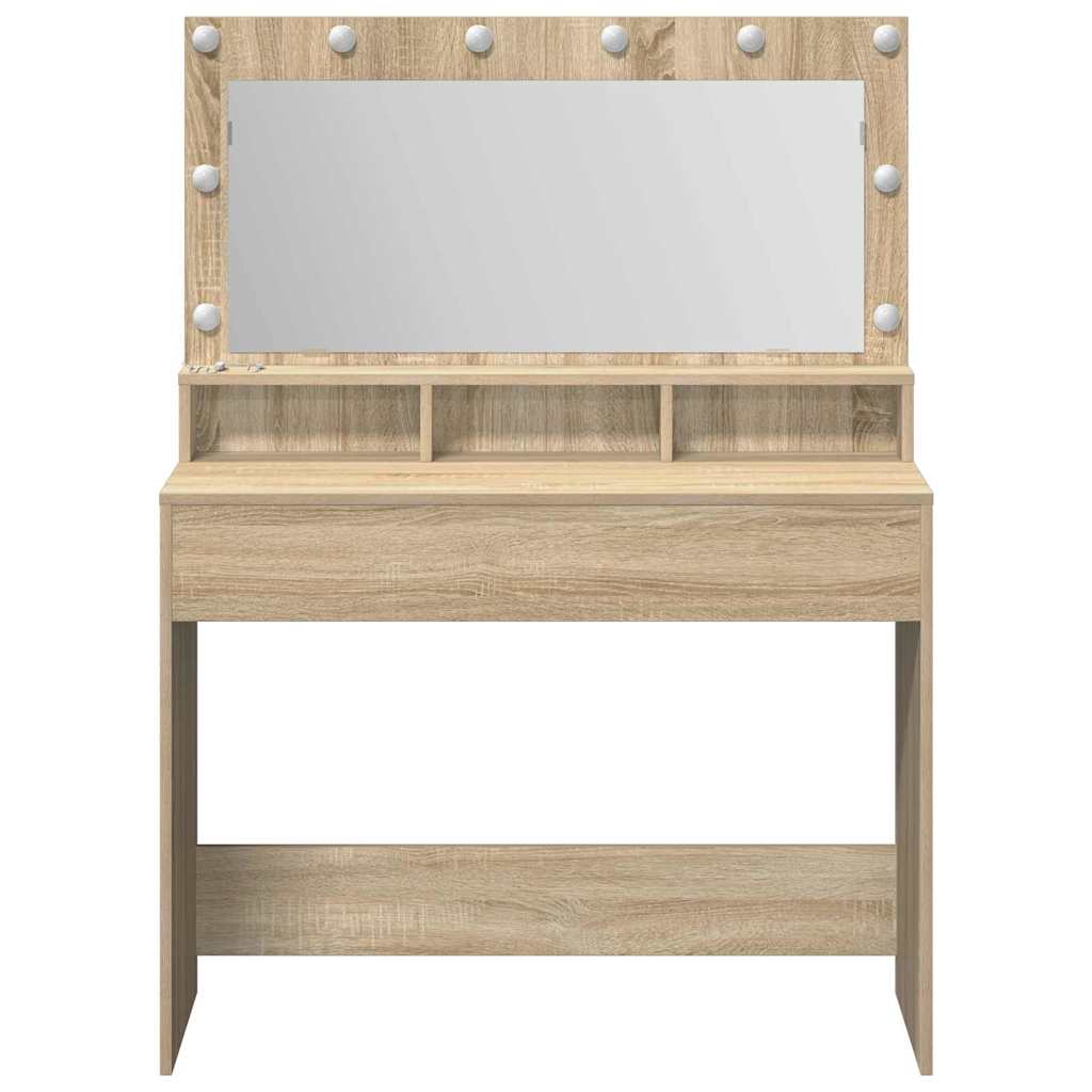 vidaXL Τραπέζι περιποίησης Δρύς Sonoma 100 x 41 x 135 εκ.