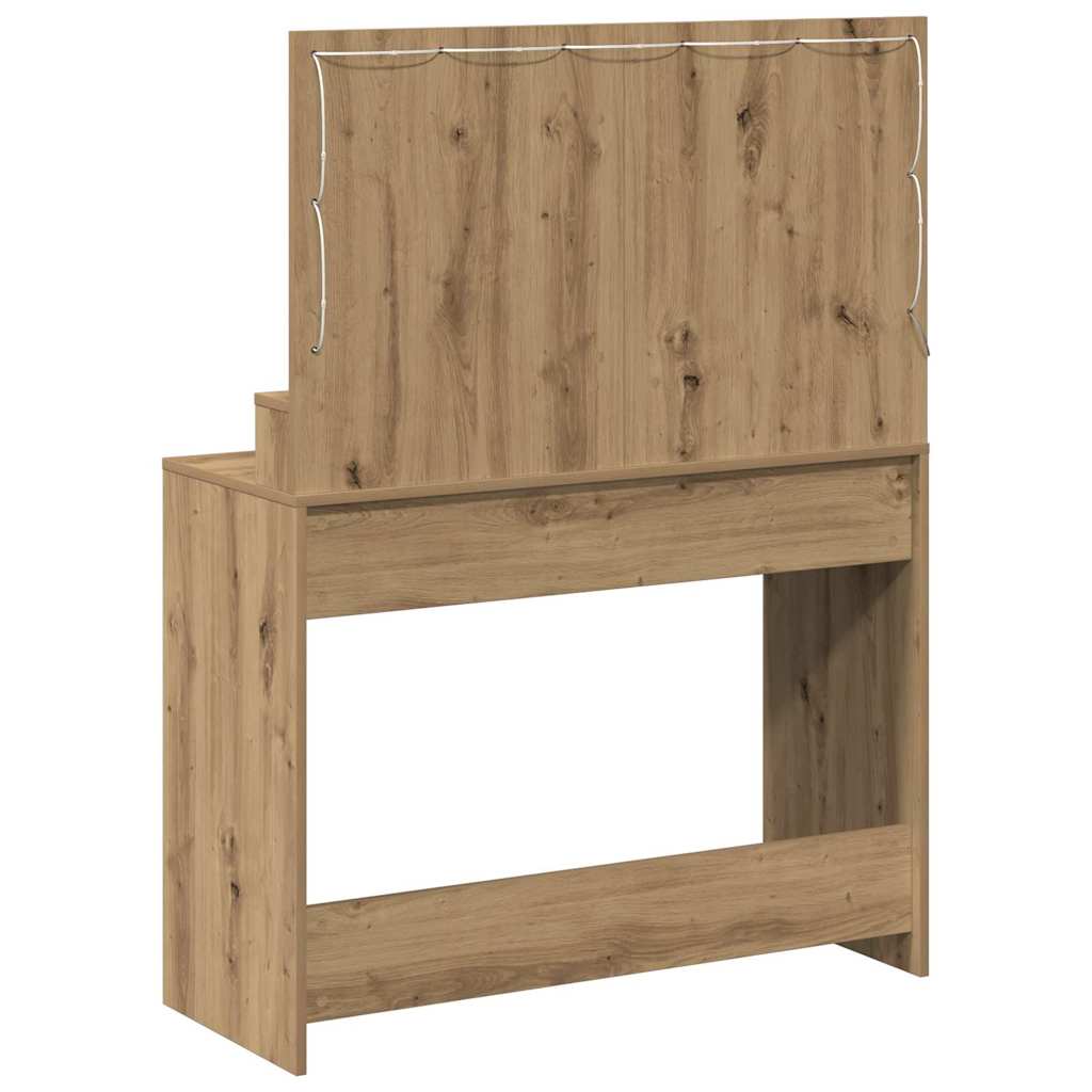 vidaXL Τραπέζι περιποίησης Artisan Oak 100 x 41 x 135 εκ.
