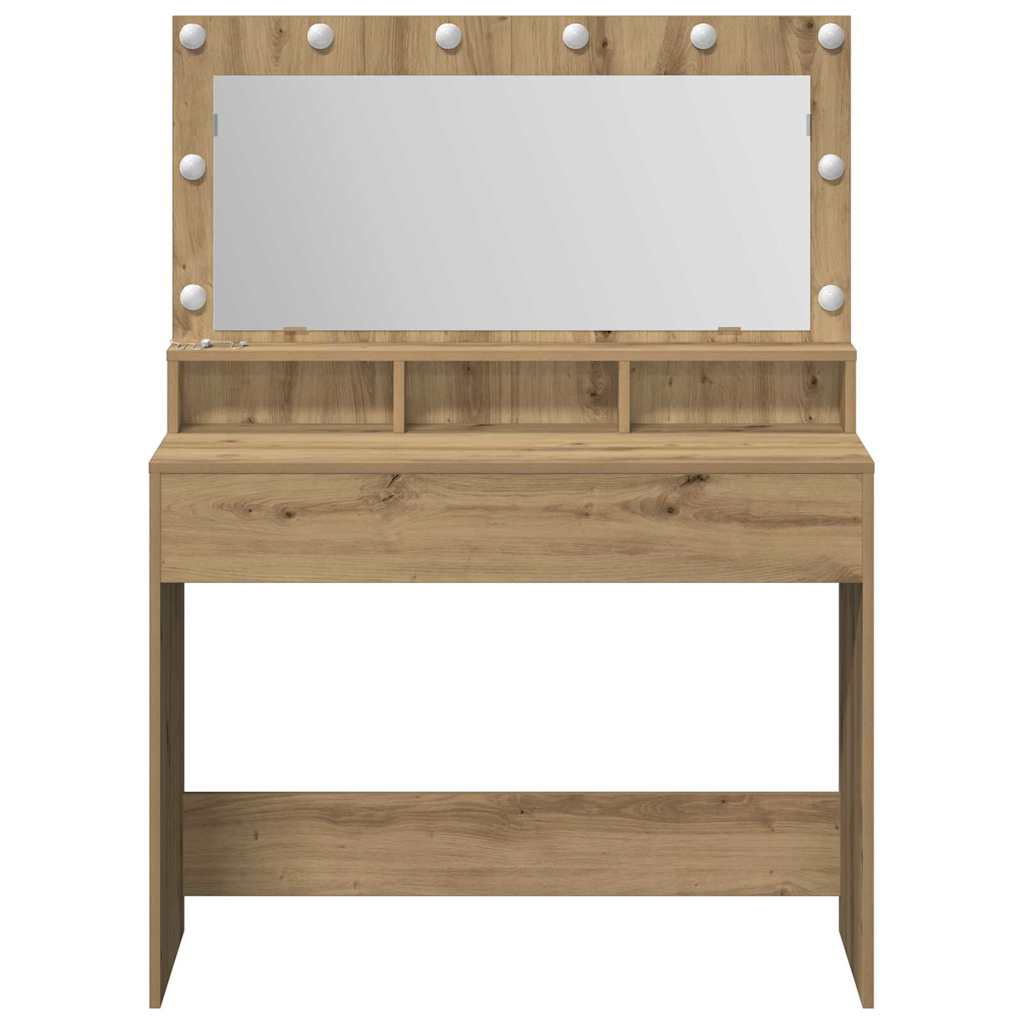 vidaXL Τραπέζι περιποίησης Artisan Oak 100 x 41 x 135 εκ.