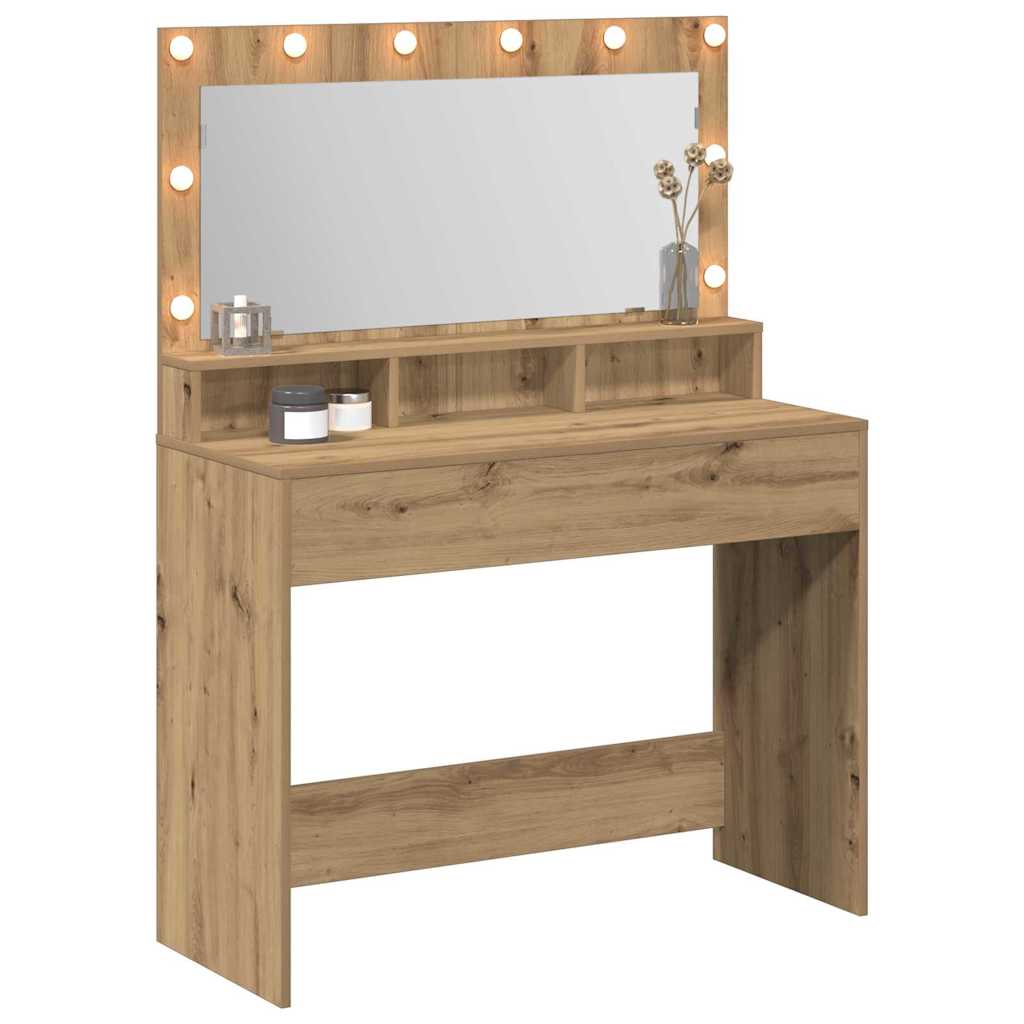 vidaXL Τραπέζι περιποίησης Artisan Oak 100 x 41 x 135 εκ.