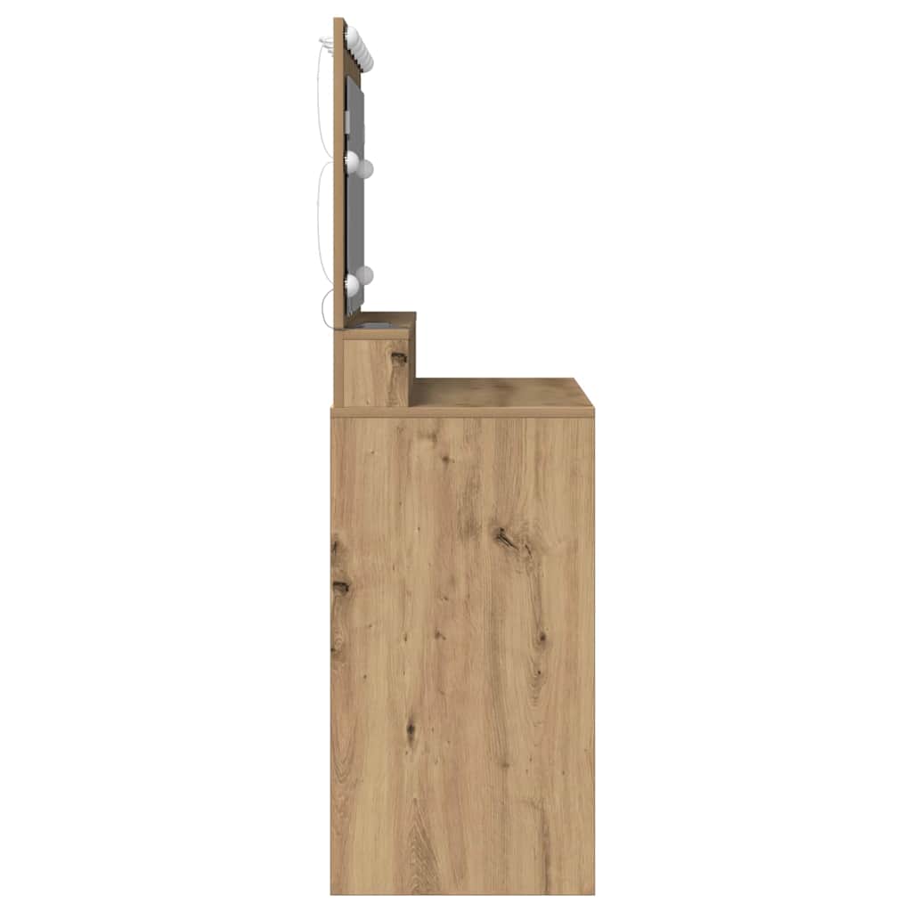 vidaXL Τραπέζι περιποίησης Artisan Oak 100 x 41 x 135 εκ.