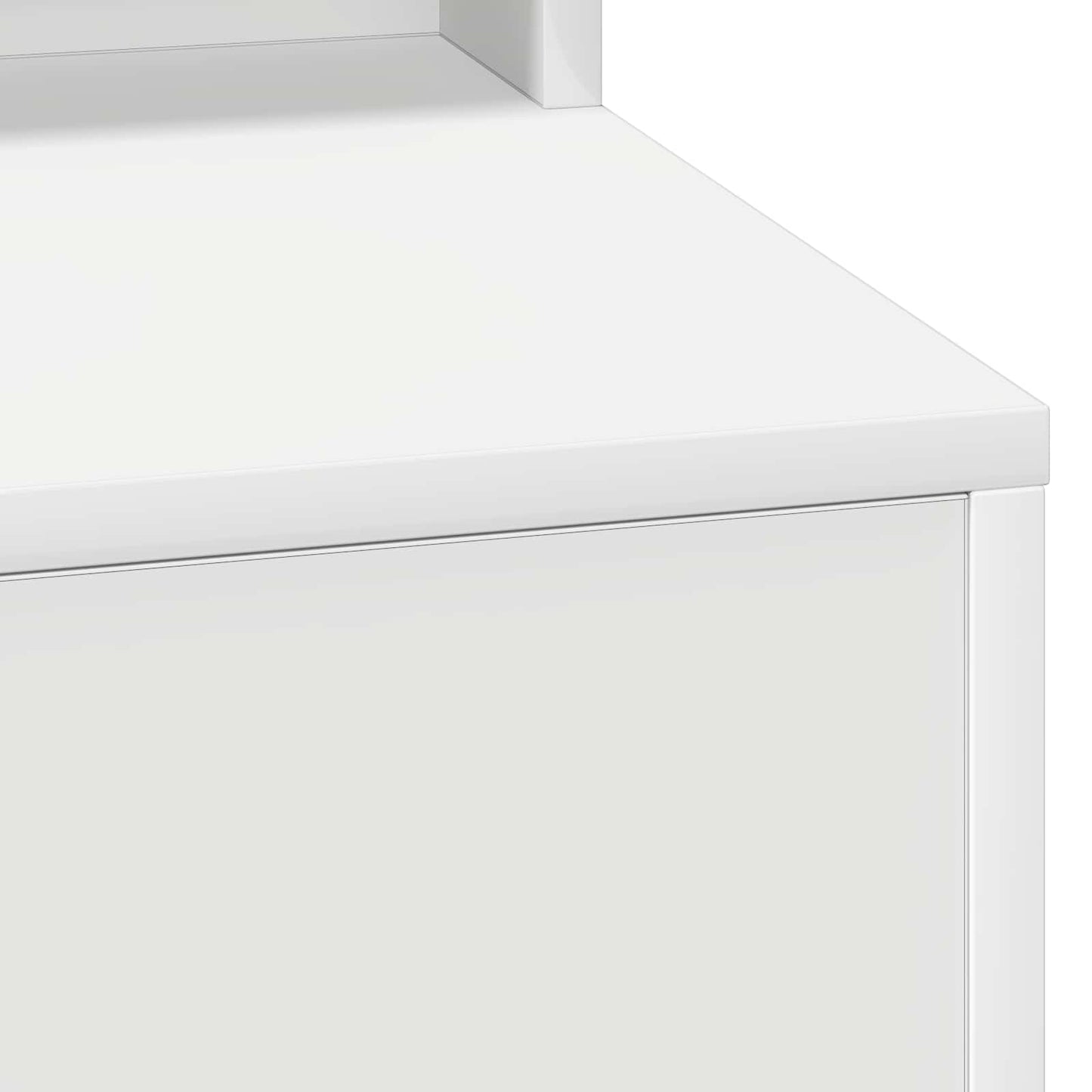 vidaXL Τραπέζι περιποίησης Λευκό 78,5 x 41 x 135 εκ Επεξεργασμένο Ξύλο